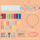 Friendship Bracelets Making Kit DIY Jewelry Arts Craft Gifts Toys for Kids Suitable for 8-12 Years Old for Girls Handmade Gifts for Christmas, Birthday Party Gifts, Rewarding, and Travel Activity