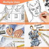 Drawing Pens Anime Pens Sketch Pens Precision Multiliner Pens Office School Supplies Drawing Pens for Artists Line Art Pens Art Pens 9 Pack + 3 Paintbrushes