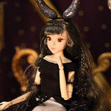 HGCY Fully Poseable BJD Doll 3D Eyes Deluxe Collector Doll 1/6 Scale Ball Jointed Doll Articulated 12 Inch SD Fully Poseable Fashion Doll Twelve Constellations Dolls