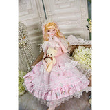 Dream Fairy Fortune Days Original Design 60 cm Dolls(with Gift Box), Series 26 Joints Doll, Best Gift for Girls (Vanessa)