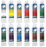 Watercolor Paint Set - Artist Quality Paints - 12 x 21ml Vibrant Colors - Rich Pigments -