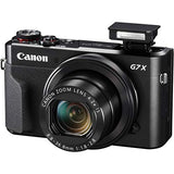 Canon PowerShot G7 X Mark II Digital Camera 1066C001 (International Model) Bundle with 8GB SDHC Class 10 Memory Card + More