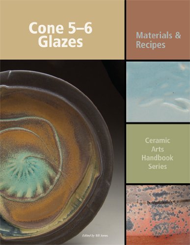 Cone 5-6 Glazes: Materials and Recipes (Ceramic Arts Handbook)