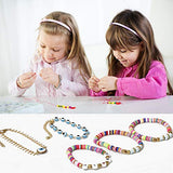 Flat Beads for Jewelry Making, Acrsikr Heishi Clay Beads Bracelet 6mm
