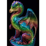 5D Diamond Painting Full Drill, Dragon Diamond Painting Kits for Adults Kids Crystal Rhinestone DIY Arts Craft for Home Wall Decor (A, 12x16inch)