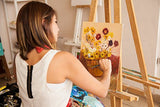 Castle Art Supplies Acrylic Paint Set for Beginners, Students or Artists, 12 ml Tube, Set of 24 Vivid Unique Colors