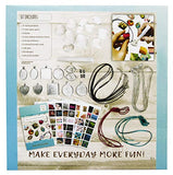 Jewelry Making Kit for Girls Arts and Crafts Gifts Ages 8 9 10 11 12 Years Old - 11 Charm Pendants, 9 Necklaces, 2 Bracelets
