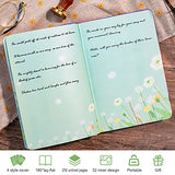 Colorful Blank Journal, Writing Journal Notebook for Women, Hardcover Notepad Personal Dairy Journal to write in for Women Girl Gift, Ribbon Book Mark, 256 Pages Unlined(Pursuing Freedom)