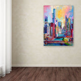 Chicago 3 by Richard Wallich, 18x24-Inch Canvas Wall Art