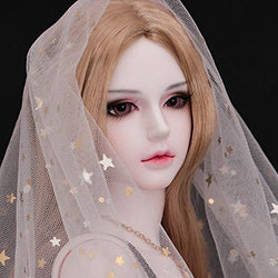 HGFDSA 1/3 BJD Doll SD Dolls 65Cm Movable Joints with Hair Makeup Gift Collection Christmas Decoration Fashion Handmade Doll