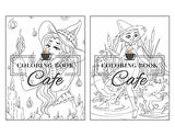 Cute Witches Coloring Book: An Adult Coloring Book Featuring Adorable Witches, Cute Animals, Magical Spells, Enchanting Scenes and Much More! (Halloween Coloring Books)