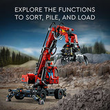 LEGO Technic Material Handler Crane 42144 Building Toy Set for Kids, Boys, and Girls Ages 10+ (835 Pieces)