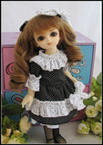 1/6 YOSD DDD LUTS AI BJD Dress Suit Outfit Lolita Dress Doll Dollfie / Night Sky Style / White + Black