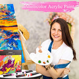 Acrylic Paint Set, Caliart 52 Vivid Colors (22 ml/0.74 oz) Craft Paint Supplies for Canvas Wood Ceramic Rock Painting, Rich Pigments Non Toxic Paints for Kids Beginners Students Adults Artist Painters