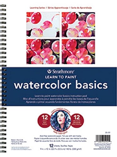 Strathmore Paper 25-151 200 Learning Series Watercolor Basics Pad