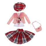 Homyl Enchanted Coat Vest Hat Handbag Set Outfit Clothing for 1/3 60cm Night Lolita BJD SD Doll