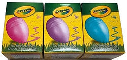 Crayola My First Crayons Egg Shaped Easy Palm-Grip for Toddlers 3 Individual Boxes
