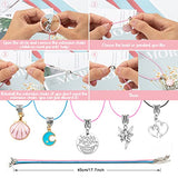 Girls Gifts Charm Bracelets Making Kit 112PCS, Jewelry Making kit for Girls DIY Craft Kits,Birthday Presents Teenage Girls Gifts Age 5 6 7 8 9 10 11 12 Christmas Gift