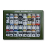 Micro-Mark Basic Color Paint Set Bundle Acrylic Basic Color Paint Set with Paint Mixer