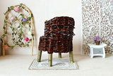 1:3 Scale Doll Chair. Wild Furniture for 60 cm Doll Diorama Prop Miniature Handmade