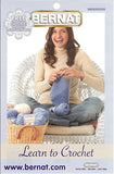 Bernat Softee Chunky Yarn Bundle Super Bulky #6, 3 Skeins Grey Ragg Twist 28047 with Knitting and Crochet Instructions