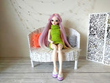18 inch Doll Couch, Sofa for Super Dollfie BJD SD size doll. Wicker Furniture