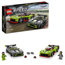 LEGO Speed Champions Aston Martin Valkyrie AMR Pro and Aston Martin Vantage GT3 76910 Building Kit for Kids Aged 9+ (592 Pieces)