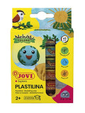 Jovi Plastilina Reusable and Non-Drying Modeling Clay; Nature Colors, 0.50 Oz. Bars, Set of 6, Perfect for Arts and Crafts Projects