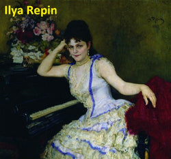 533 Color Paintings of Ilya Repin - Russian Realist Painter (August 5, 1844 - September 29, 1930)