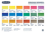 Schmincke Horadam Aquarell 5ml Paint Tube Metal Set, Set of 18 Colors (74118097)