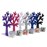 Polaroid Family Tree Frame – Tree with Stand & Five Magnetic Mini-Picture Frames (White) for Zink