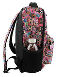 L.O.L. Surprise! Dolls Girls 16" School Backpack (One Size, Black/Pink)