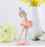 Elegant Beautiful Ballerina Figurine Sculpture Girl Gift Ornament Crafts,D