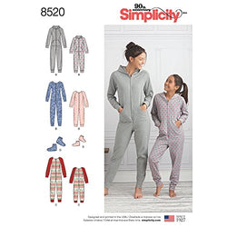 Simplicity Creative Patterns Sewing Pattern Sleepwear, A (S-L/X-Small-X-Large)