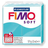 Staedtler Fimo Soft 8020-39 Oven Hardening Modelling Clay 56g - Peppermint
