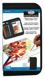 Royal & Langnickel Watercolor Pencil Essentials Keep N' Carry Set