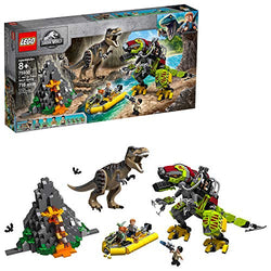 LEGO Jurassic World T. rex vs Dino Mech Battle 75938 (716 Pieces)