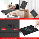 [2 Pack] LCD Writing Tablet,TIQUS 8.5 Inch Electronic Writing Board with Memory Lock Button, Environment Friendly Drawing Pad, for Adults, [Black]