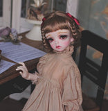 Zgmd 1/4 BJD Doll BJD Dolls Ball Jointed Doll Sad Eyes Nice Doll Girl Free Eyes With Face Make Up