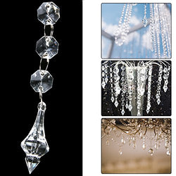 XCSOURCE 30PCS Acrylic Crystal Beads Garland Chandelieging Wedding Party Decor WV101