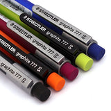 Staedtler Graphite 777 Drafting Mechanical Pencils 5 pk, 0.5 mm widths (Pack of 5 Pencils)