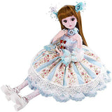 Girl Gift Doll 1/3 Dolls 23.6 Inch 19 Joint Ball Jointed Dolls Full Set Can Be Changed Makeup Dress DIY Best Birthday Xmas Gifts HMYH