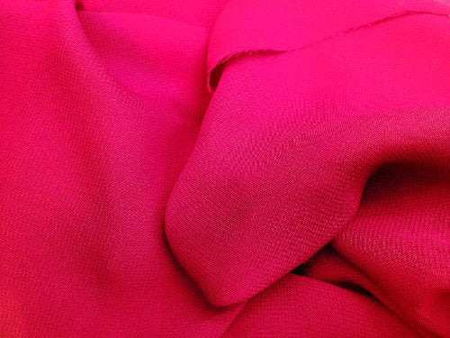 Chiffon Fuschia 58 Inch Fabric By the Yard (F.E.®)