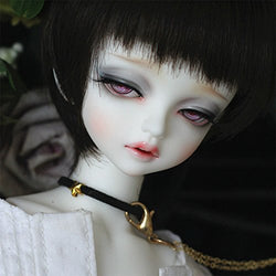 Zgmd 1/4 BJD Doll Ball Jointed Doll Mermaid Doll Head With Face Make Up Half Close Eyes