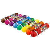 U.S. Art Supply 8 Color Crazy Dots Markers - Children's Washable Easy Grip Non-Toxic Paint Marker
