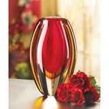 Gifts & Decor Sunfire Decorative Glass Vase Centerpiece