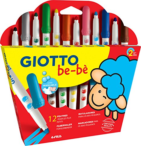 Giotto Be-bè 469900 – Case of 12 Maxi Pens for Children