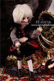 St. Lucia in Black, GEM of Doll 1/6 Baby Gril BJD Doll 27.5CM Dollfie / 100% Custom-made / Bare Doll + Free Make-up