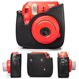 CAIUL Compatible Fujifilm Instax Mini 9 Film Camera Bundle with Case, Album, Filters & Other