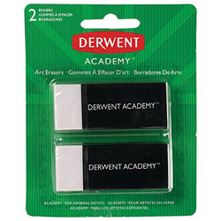 Derwent Academy Art Erasers, 2 Pack (98234)